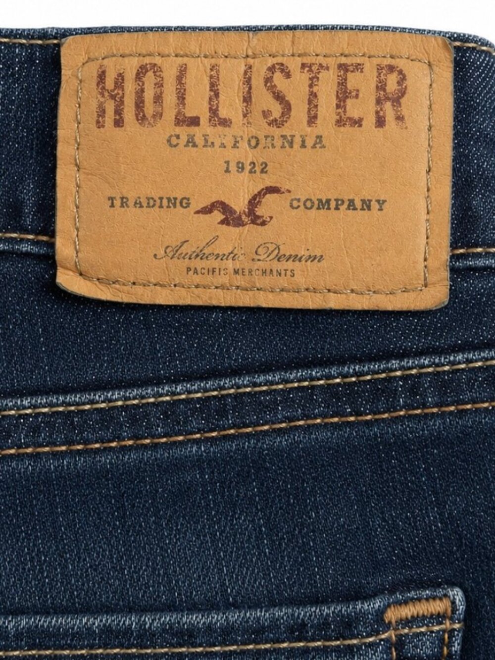 Hollister Venice Bootcut Jeans Women's 7R W28 L33 Low Rise  Dark Wash - Picture 8 of 11